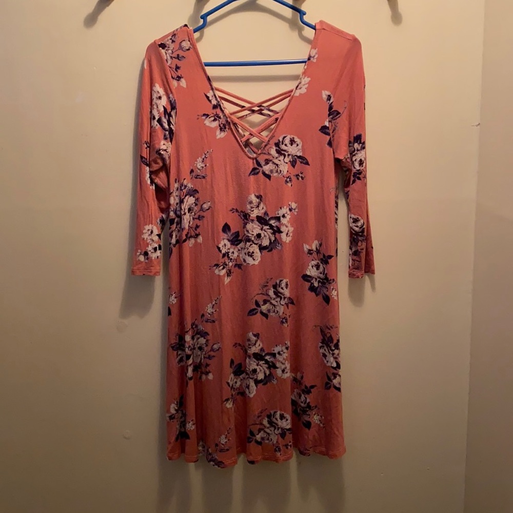 Flower Swing Dress
